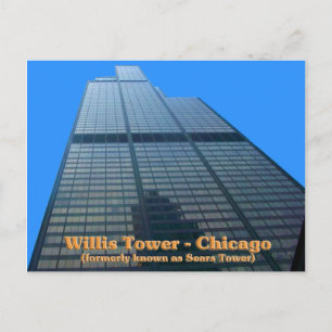 Willis Tower - Früher als der "Sears Tower" bekann Postkarte