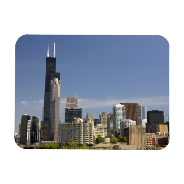 Willis Tower, früher als der "Sears Tower" bekannt Magnet (Horizontal)