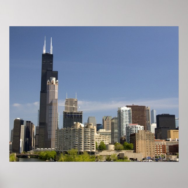 Willis Tower, früher als der "Sears Tower" bekannt Poster (Vorne)