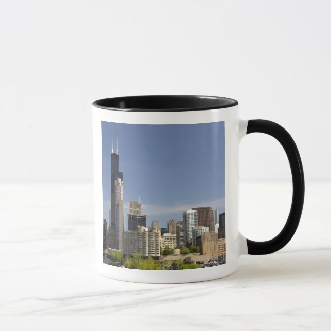 Willis Tower, früher bekannt als der Sears Tower Tasse (Rechts)