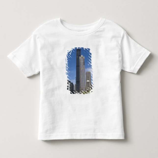 Willis Tower (früher der Sears Tower) Kleinkind T-shirt (Vorderseite)