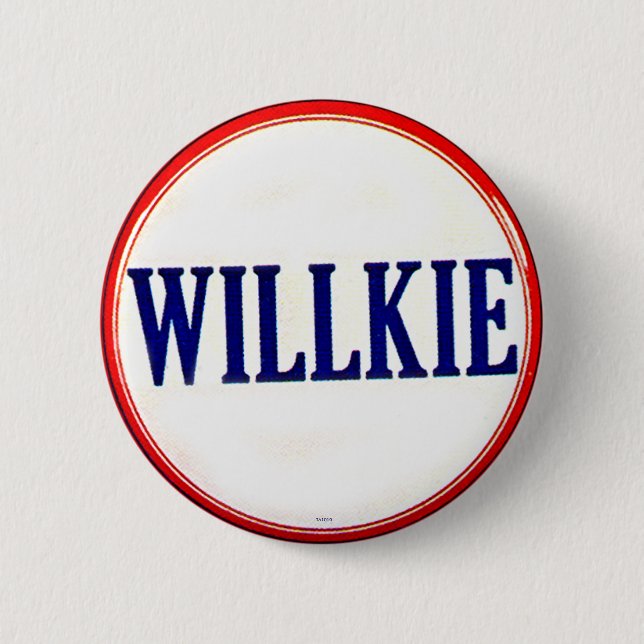 Willkie - Knopf Button (Vorderseite)