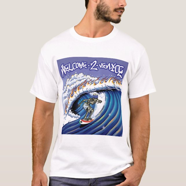 Willkommen 2 Venedig (CD Abdeckung) T-Shirt (Vorderseite)
