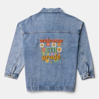 WILLKOMMEN 6. KLASSE, GLÜCKLICH ZURÜCK IN DIE SCHU JEANSJACKE