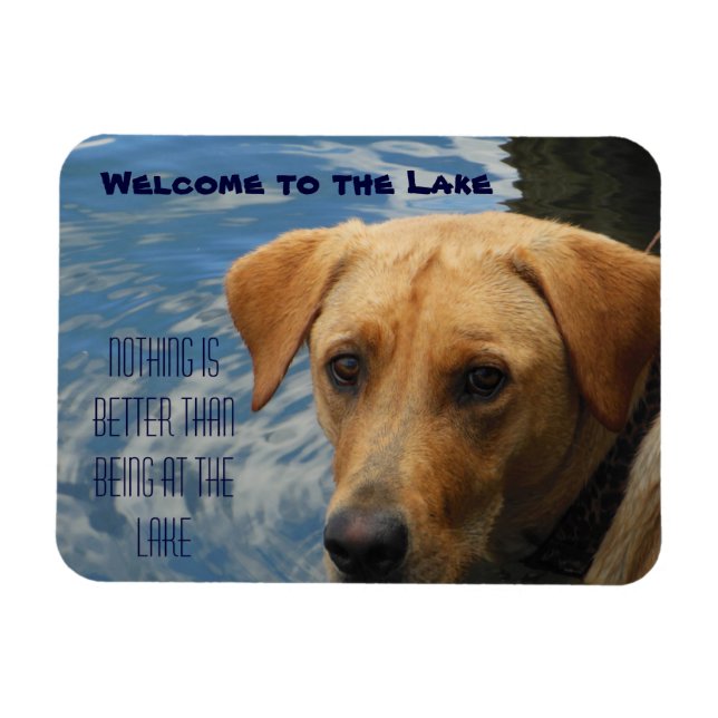 Willkommen am Labrador-See Magnet (Horizontal)