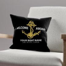 Willkommen an Bord der Nautical Black & Gold Boots