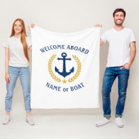 Willkommen an Bord des Bootes Name Anchor Gold Lau