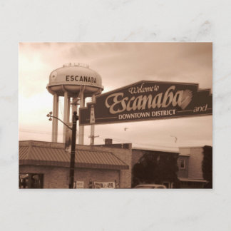 Willkommen auf den Postkarten von Escanaba