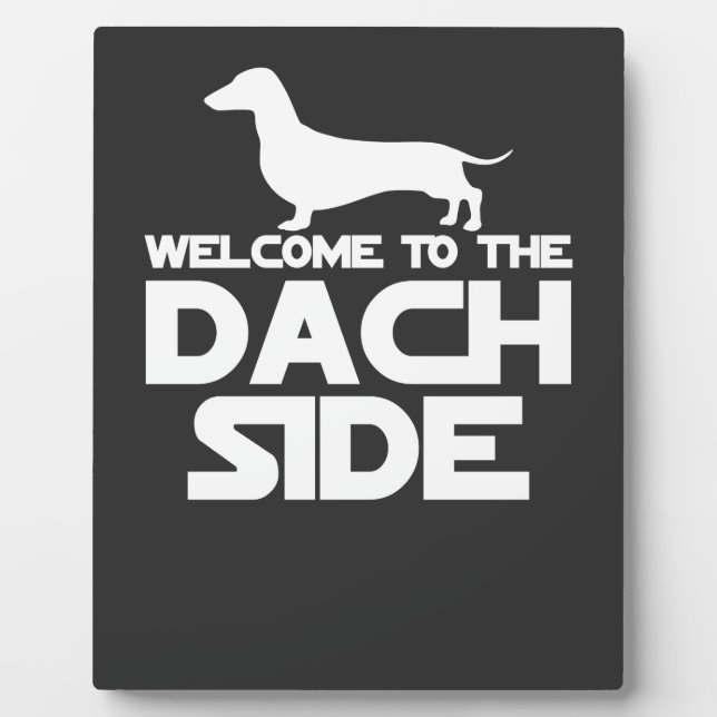 Willkommen auf der Dackel Fotoplatte (Vorderseite)