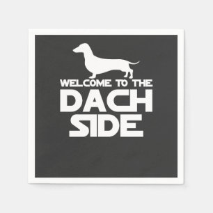 Willkommen auf der Dackel Serviette