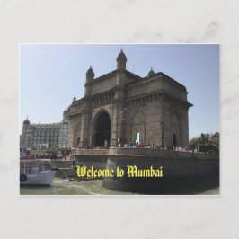 Willkommen auf der Postkarte von Mumbai