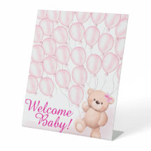 Willkommen Baby! Duschsignage