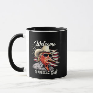 Willkommen bei Amerikas Golf Trump East Cost Mexic Tasse
