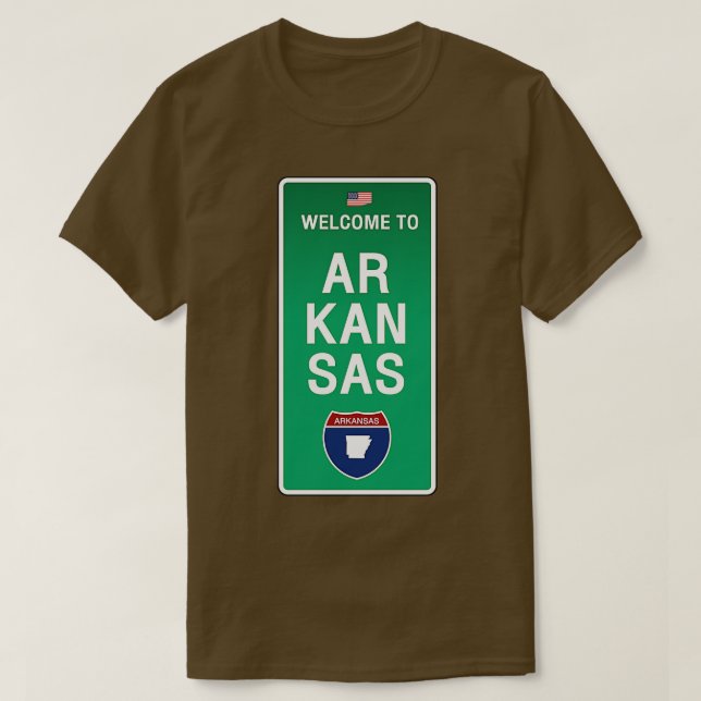 Willkommen bei Arkansas TShirt (Design vorne)