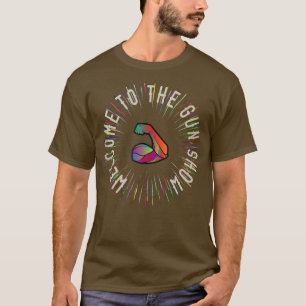Willkommen bei der Gun Show Fle Sunburst T-Shirt