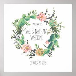 Willkommen bei der Hochzeit Poster