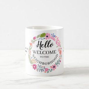 Willkommen bei der Neighhood Coffee Tasse - Neue Z