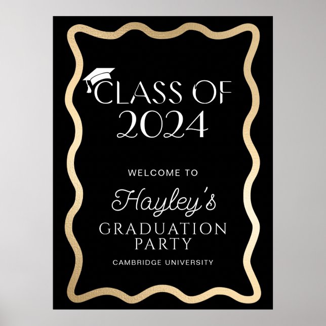 Willkommen bei der Wave Black Gold Graduation Part Poster (Vorne)