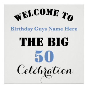 Willkommen bei ... Die BIG 50-Geburtstagsfeier - Poster