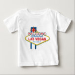 Willkommen bei Fabulous Las Vegas Baby T-shirt<br><div class="desc">Las Vegas Retrodesign</div>