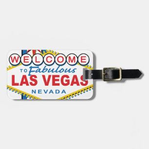 Willkommen bei Fabulous Las Vegas Gepäckanhänger