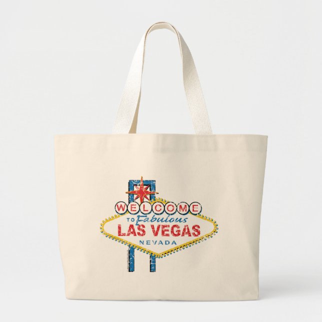 Willkommen bei Fabulous Las Vegas Jumbo Stoffbeutel (Vorne)