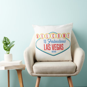 Willkommen bei Fabulous las vegas Kissen