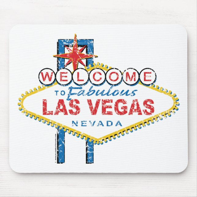 Willkommen bei Fabulous Las Vegas Mousepad (Vorne)