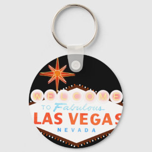 Willkommen bei Fabulous Las Vegas Schlüsselanhänger