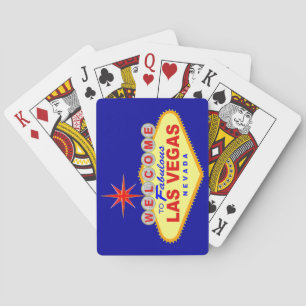 Willkommen bei Las vegas Spielkarten