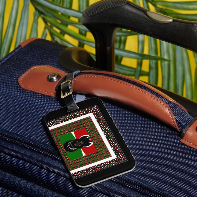 Willkommen bei Magical Kenya: Hakuna Matata Gepäckanhänger (Vorderseite Insitu 1)