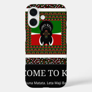 Willkommen bei Magical Kenya: Hakuna Matata iPhone 16 Hülle