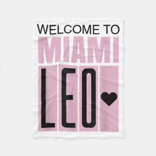Willkommen bei Miami Leo 10 - GOAT Fleecedecke