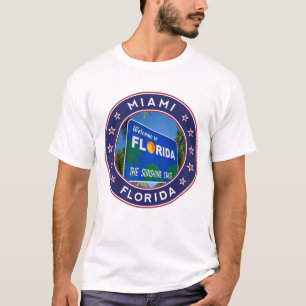 Willkommen bei Miami Sign, Miami design, Florida T-Shirt