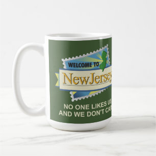 Willkommen bei NJ - Niemand mag uns und wir kümme Kaffeetasse