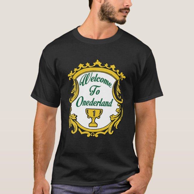 Willkommen bei Onederland Novelty Weight Loss T-Shirt (Vorderseite)