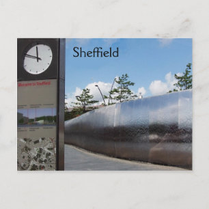 Willkommen bei Sheffield Postkarte