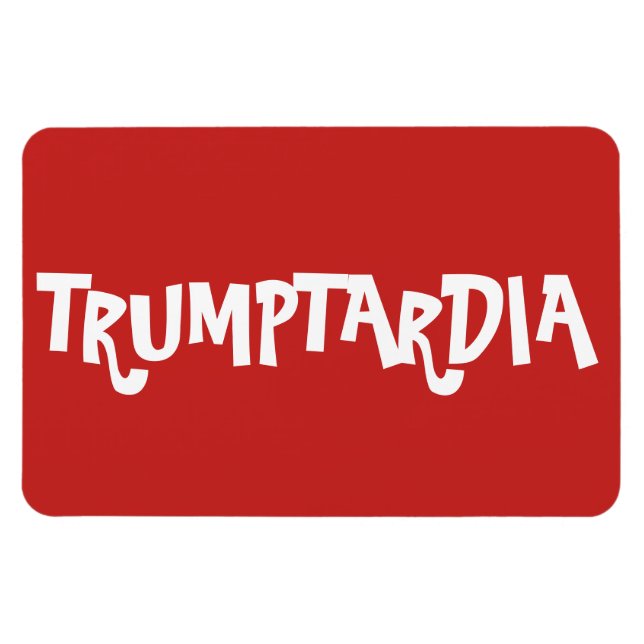 Willkommen bei Trumptardia Magnet (Horizontal)