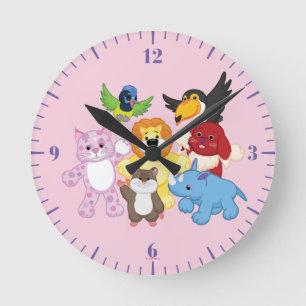 Willkommen bei Webkinz! Runde Wanduhr