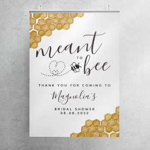 Willkommen beim Brautbad "Meant to Bee" Poster