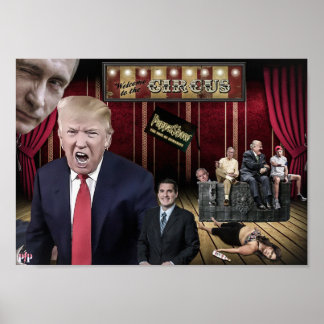 Willkommen beim Circus - Trump Poster