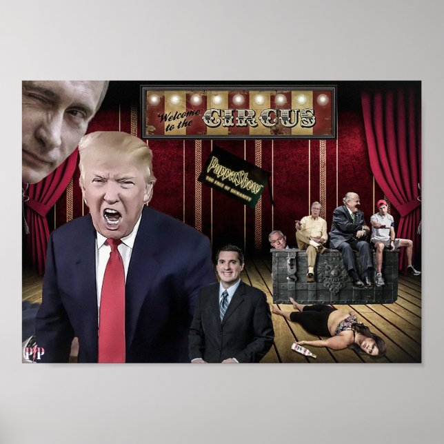 Willkommen beim Circus - Trump Poster (Vorne)