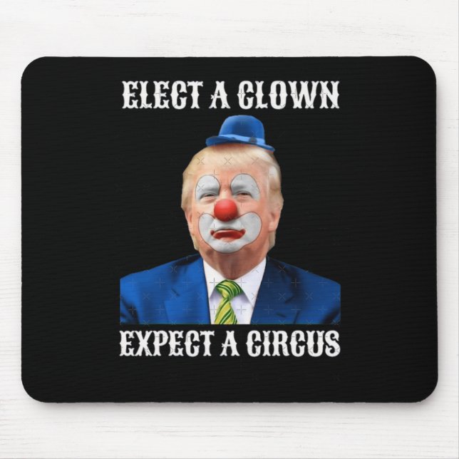 Willkommen beim Clown in Amerika 1 Mousepad (Vorne)