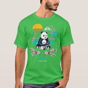 Willkommen beim Design der Panda-Liebe in Tokio Ja T-Shirt