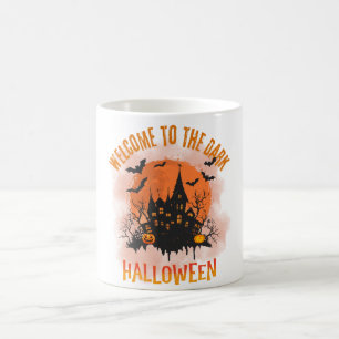 Willkommen beim dunklen Halloween ScaGift für alle Kaffeetasse