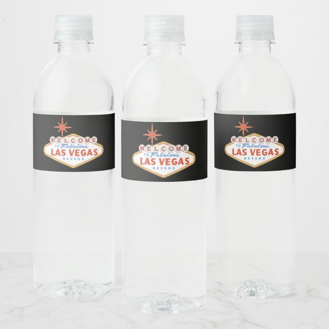 Willkommen beim Logo für das Zeichen von Las Vegas (Flaschen)