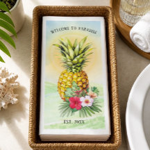 Willkommen beim Paradise Pineapier Napkins
