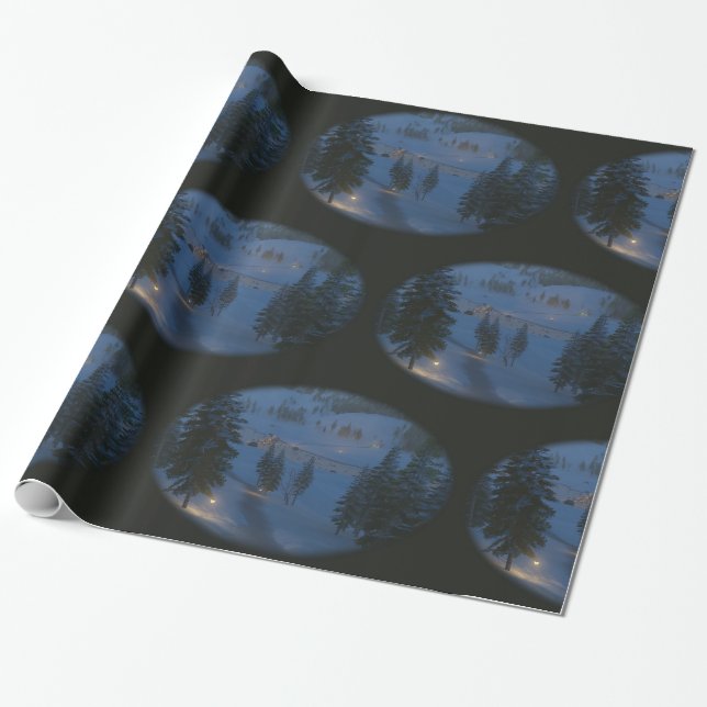 Willkommen beim Weihnachtswrapping Paper von Cwm Geschenkpapier (Ungerollt)