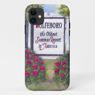 Willkommen beim Wolfeboro NH Sign Case-Mate iPhone Hülle