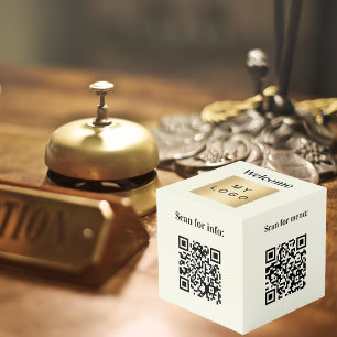 Willkommen Business Logo QR Codes Elfenbeininfo Ta Würfel